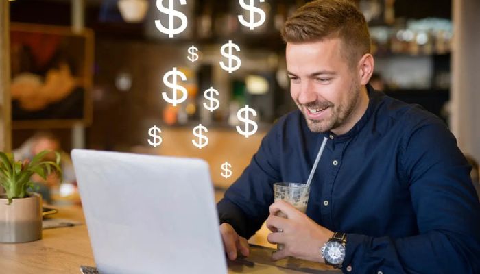 How does being a content creator help Scump's income